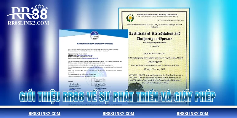 Giới thiệu RR88 về sự phát triển và giấy phép